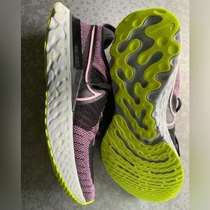 Worn once on treadmill! Nike React running shoes!